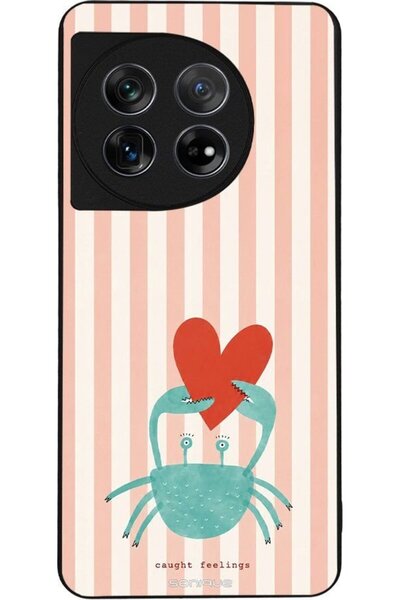 Sonique Σειρά Stripe Stories Θήκη για Oneplus 11 5G, Σχέδιο Καβούρι