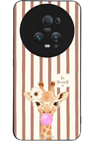 Sonique Σειρά Ιστορίες Ρίγας Θήκη για Honor Magic5 Pro 5G Καφέ - Καμηλοπάρδαλ...