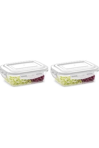 Borosil KLIP-N-STORE RECTANGULAR GLASS STORAGE CONTAINER WITH AIR TIGHT LID F...