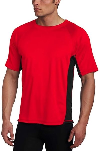 Kanu Surf قميص سباحة رجالي من Cb Rashguard بعامل حماية من الأشعة فوق البنفسجي...