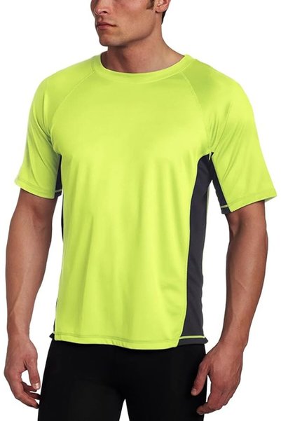 Kanu Surf قميص سباحة رجالي من Cb Rashguard بعامل حماية من الأشعة فوق البنفسجي...
