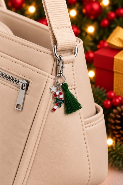 nftart.design New Year's Special Bag Charm/Bag Ornament/Keychain Ornament Sin...