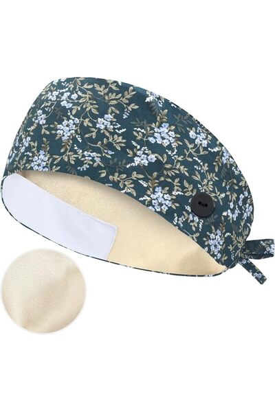 QBA Adjustable Working Cap with Button, Cotton Working Hat Sweatband, Elastic...