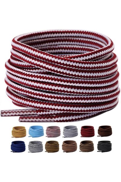 GENERAL Olukssck 2 Pair Round Shoelaces for Sneakers, Heavy Duty and Durable ...
