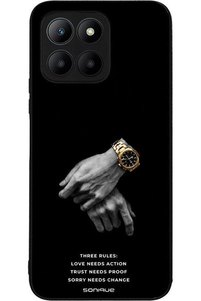 Sonique Ανδρική Έκδοση Θήκης για Honor 70 Lite 5G Τρεις Κανόνες