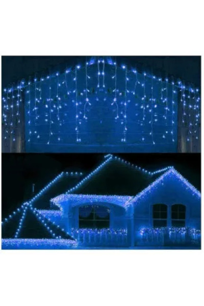 OEM Icicle lights 50m, 1000 LEDs, for Christmas, Flash, White Wire, LED, IP44...