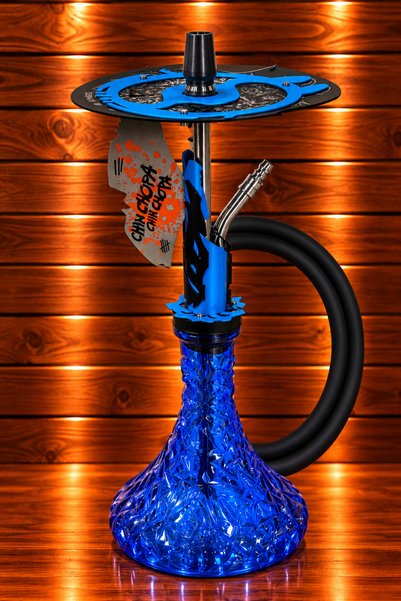 ELBOMBER El Bomber Shuriken Premium Nargile Takımı – Mavi Özel Tasarım, İşlem...