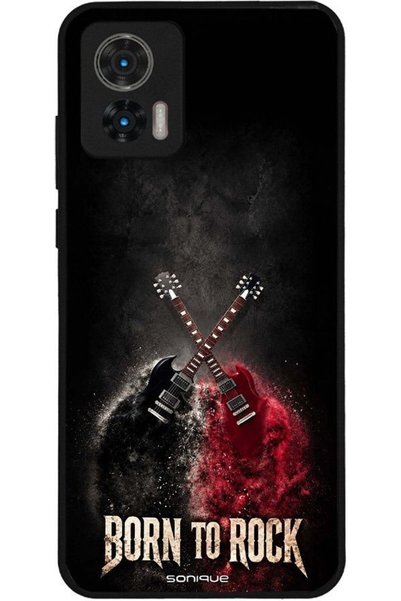 Sonique Ανδρική Θήκη για Motorola Edge 30 Neo 5G Born to Rock