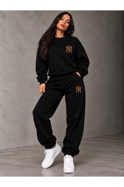 YK WEAR Zero Collar Sweat Suit 2-Piece Combination Kilik Shardon Suit Women /...