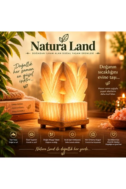 Genel Markalar BEYAZ LOTUS IŞIĞI TUZ LAMBASI (2-3 KG)