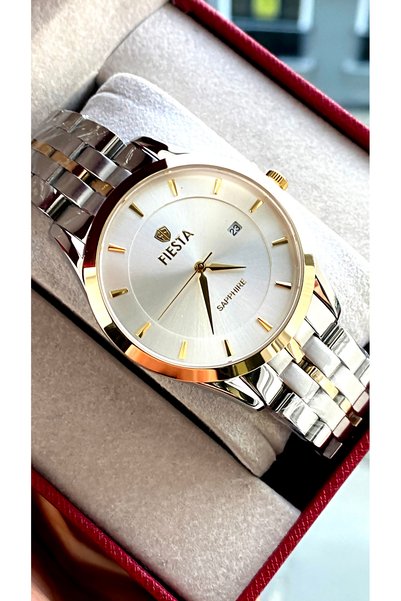 Fiesta Men's premium special stylish boxed valentine's day gift wristwatch