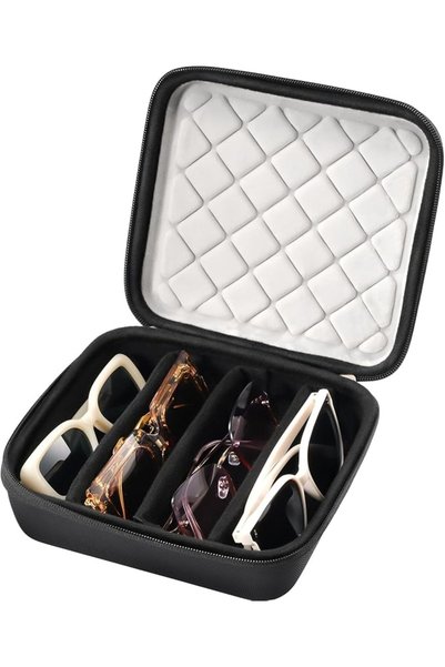 Procases ProCase Hard Shell Travel Sunglasses Organizer, Portable Multiple Gl...