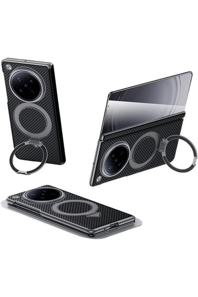 GENERAL for OPPO Find N6 Case, Military-Grade Drop Protection 600D Aramid Fib...