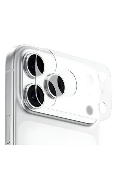 BLUEO Folie de protectie Camera Spate Invisible pentru Apple iPhone 18 Pro Ma...