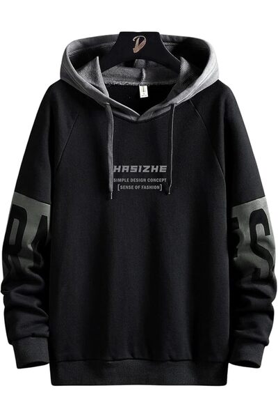 Lymio Men Polyester Hooded-Neck Hoodies || Sweatshirt for Unisex || Unisex Ho...