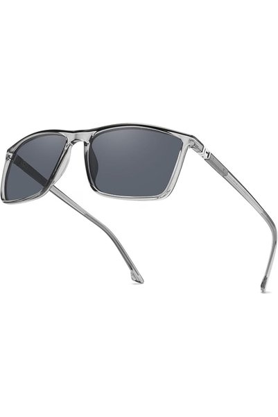 Generic Square Polarized Sunglasses for Men Driving Classic Sun glasses TR90 ...