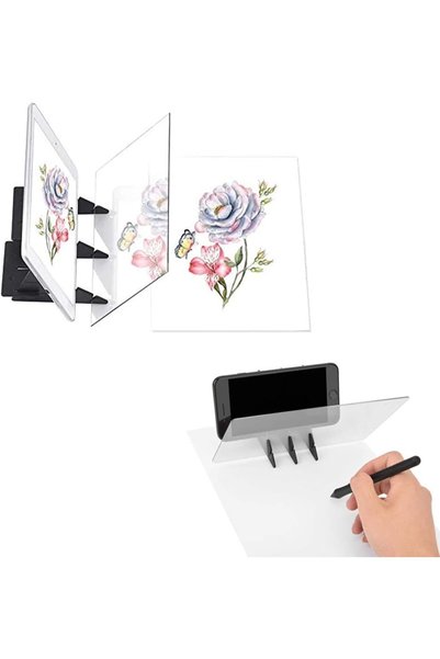 AZONEE لوح رسم بصري، جهاز عرض محمول للرسم والتخطيط، أداة رسم وتخطيط، لوح رسم ...