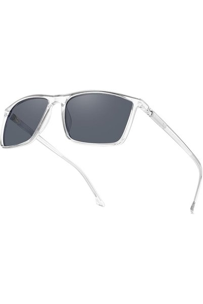 Generic Square Polarized Sunglasses for Men Driving Classic Sun glasses TR90 ...