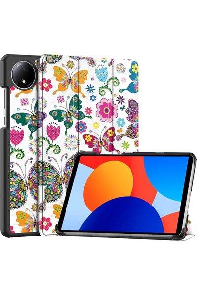 URBBKING غطاء ذكي نحيف وصلب لجهاز Redmi Pad SE مقاس 8.7 بوصة، مع خاصية التشغي...