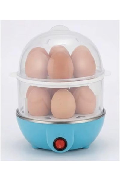 West Biking 350W Double Layer Electric Egg Cooker |   Capacity of 14 Eggs |  ...