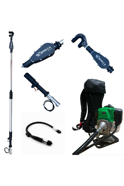 Active ST 37 Z 2.2bg 30.8cc 26mm 15kg Sırt Tipi Kancalı Dal Sarsıcı Benzinli Zeytin Hasat Makinesi