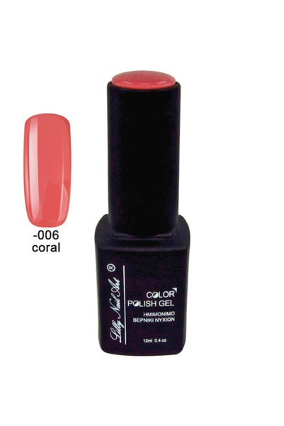 NO BRAND Ημιμόνιμο τριφασικό μανό 12ml - Coral [40504008-006]