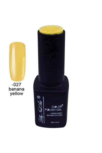 NO BRAND Ημιμόνιμο τριφασικό μανό 12ml - Banana yellow [40504008-027]