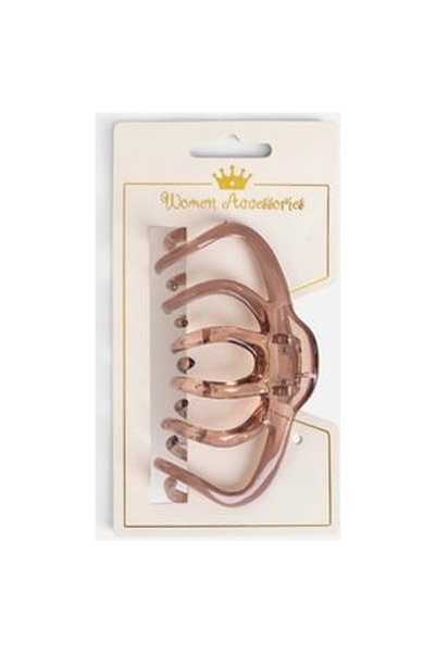 OEM Clama de Par pentru Femei Tip Cleste Bej Ombre 11cm