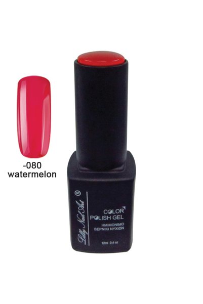 NO BRAND Ημιμόνιμο τριφασικό μανό 12ml - Watermelon [40504008-080]