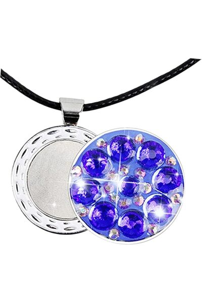 GENERAL Ginny Metal Golf Hat Clip with Ball Marker, Decorative Golf Marker Pe...