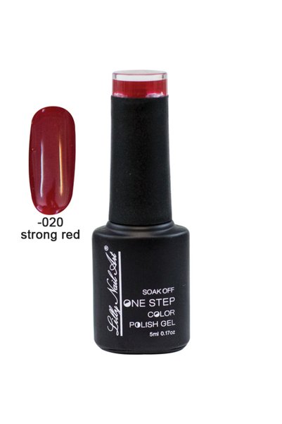 NO BRAND Ημιμόνιμο μανό one step 5ml - Strong red [40504002-020]