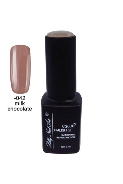 NO BRAND Ημιμόνιμο τριφασικό μανό 12ml - Milk chocolate [40504008-042]