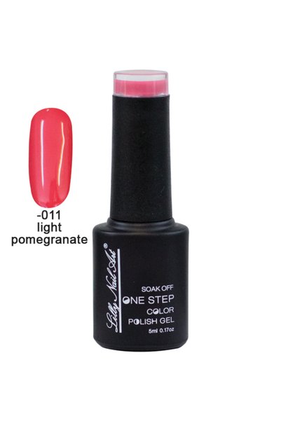 NO BRAND Ημιμόνιμο μανό one step 5ml - Light pomegranate [40504002-011]