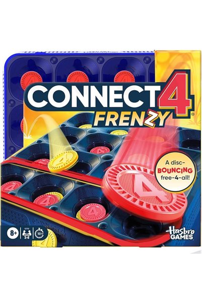 Hasbro Gaming Official Hasbro Games Connect 4 Game (2025 Edition) | All-in-1 ...