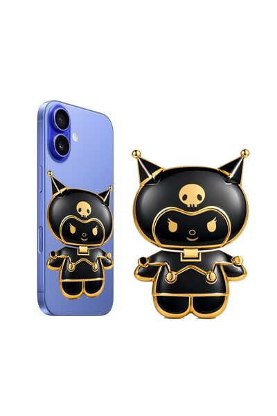 FONIX Suport universal pentru telefon, Suport 3D Kawaii, Pliabil, Design figu...