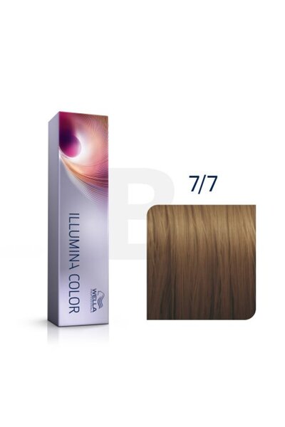 Wella Professionals Illumina Color επαγγελματική μόνιμη βαφή μαλλιών 7/7 60 ml
