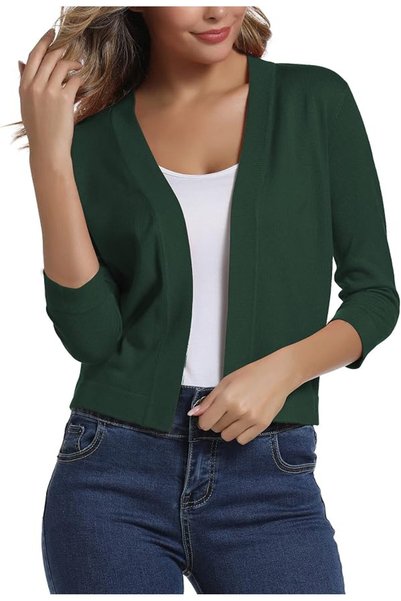 Urban CoCo womens Cropped Cardigan Sweater Elegant Shrugs Urban (pack of 1)