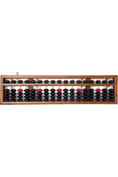 X SPRING Wooden Abacus, 17 Column Soroban Durable Wooden Abacus for Kids and ...