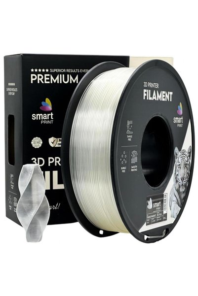 Smart Print HS-PLA FILAMENT 1KG TRANSPARENT, Diameter 1.75mm, Weight: 1kg,