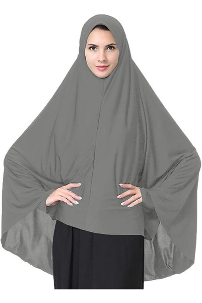 GENERAL Ababalaya womens Muslim Islamic Jersey Hijab Classic,elegant (pack of 1)