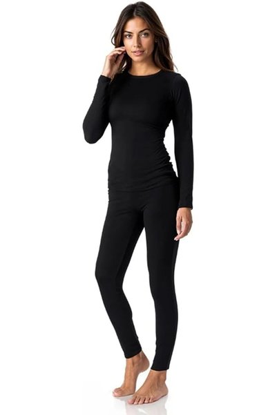 Thermajane طقم طبقة أساسية للنساء J-t-w-1836