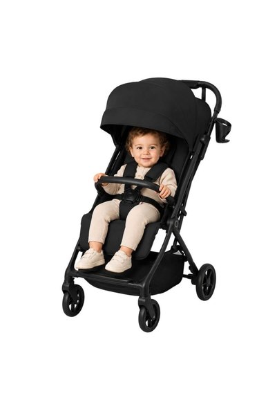 FONIX Cărucior sport ZippyJoy MommyGo, Pliere automată, Spătar rabatabil până...