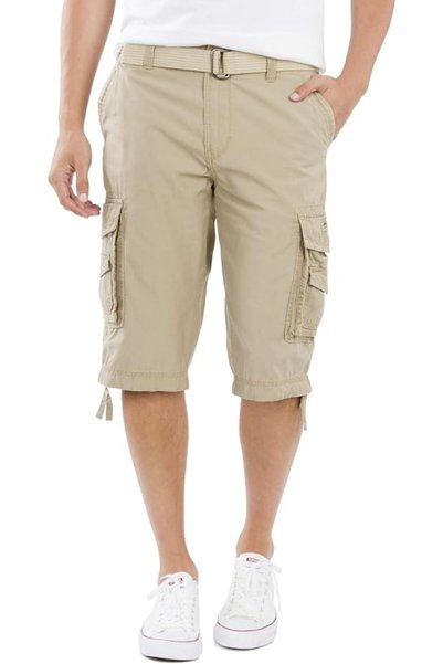 Unionbay Men's Cordova Belted Messenger Cargo Short - Reg and Big and Tall Sizes