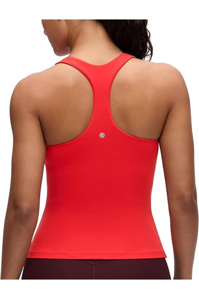 CRZ YOGA قمصان رياضية بدون أكمام للنساء من Butterluxe مع حمالات صدر مدمجة مبط...
