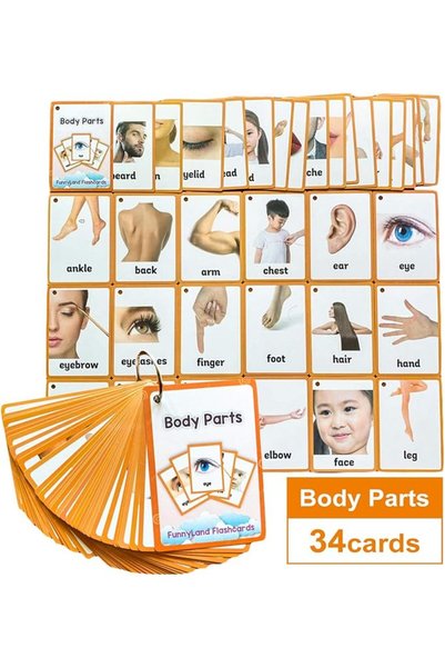 Generic بطاقات تعليمية للأطفال لتعلم الكلمات الإنجليزية، لعبة طاولة تعليمية ل...