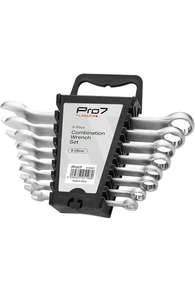 Pro7 Combination Spanner Set 6 Piece | Heavy Duty Drop Forged Steel - Precisi...
