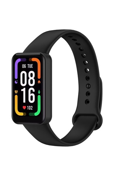 XGSM Curea de silicon pentru Xiaomi Redmi Smart Band Pro, Negru