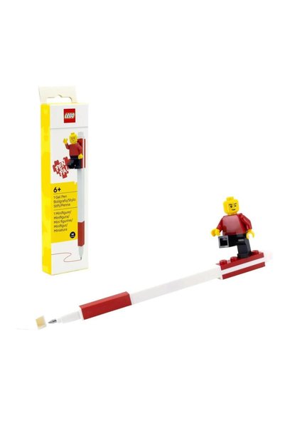 LEGO Gear 53704 Gel Pen Red With Minifigure