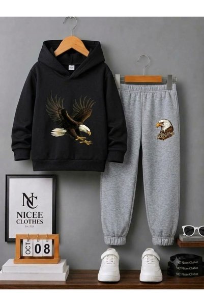 Leto Lykia ΠΑΙΔΙΚΟ ΣΕΤ ΦΟΡΜΑΣ (KARTAL NICE CLOTHES ΧΕΙΜΕΡΙΝΗ ΕΚΤΥΠΩΣΗ)