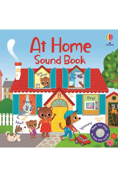 Usborne At Home Sound Book – Carte de sunete pentru copii de 12+ luni,